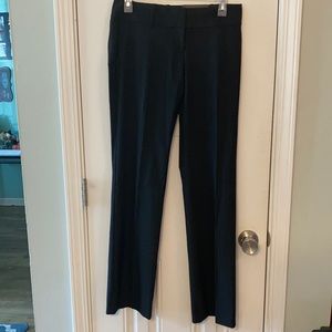 Ann Taylor black Modern Fit trouser size 0 NWT